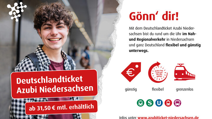 Deutschlandticket Azubi Niedersachsen